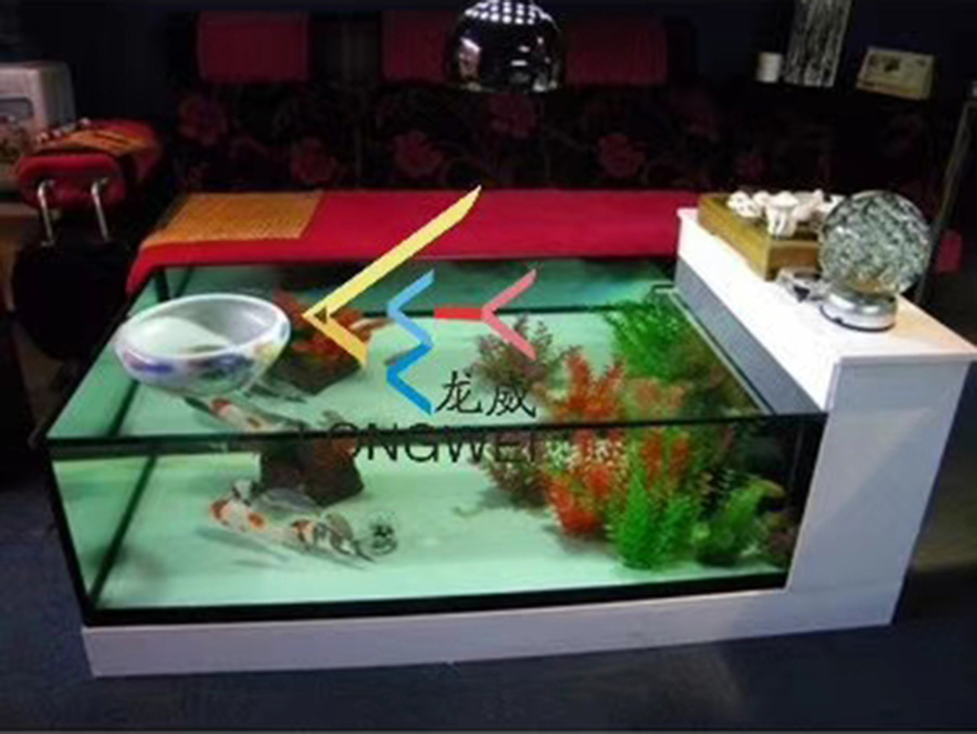客廳茶幾魚缸定制項目
