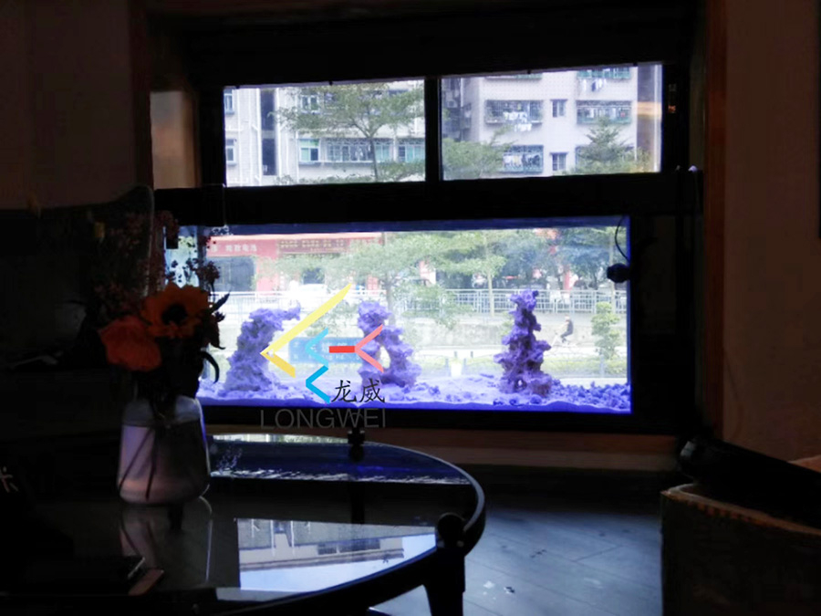 陽臺(tái)定制小型金魚缸——龍威水族