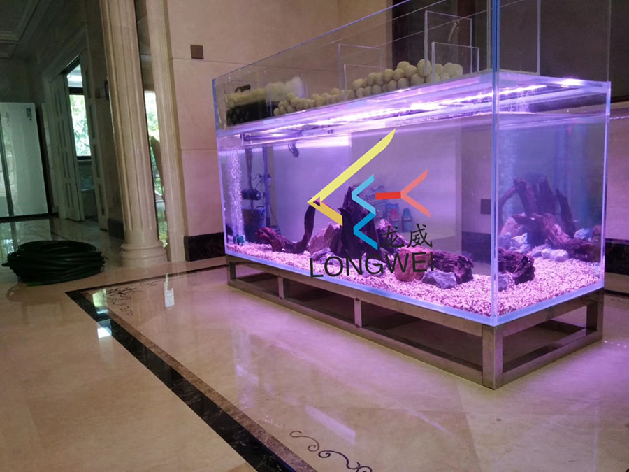 陽臺(tái)定制小型金魚缸——龍威水族