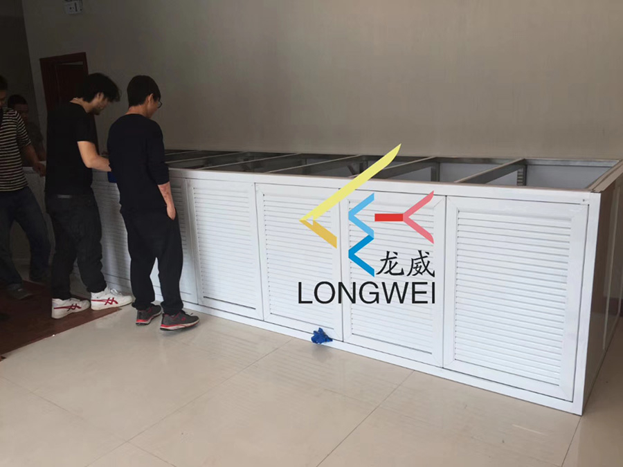 超白大型魚缸定制項(xiàng)目